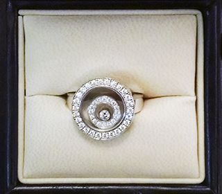 Chopard 蕭邦 鑽石戒指
